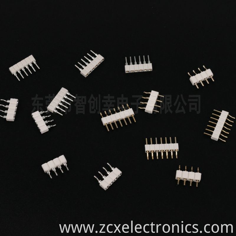 White Strip Female Connectors